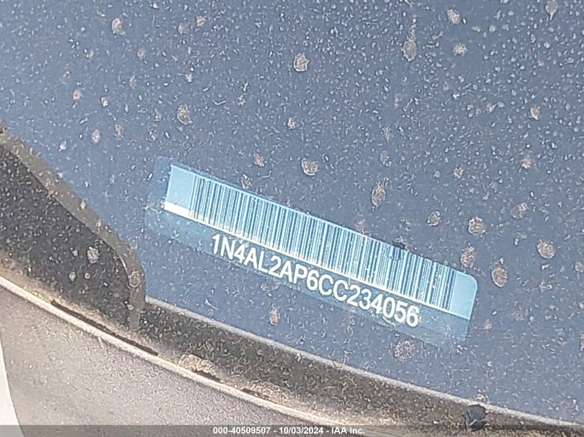 1N4AL2AP6CC234056 2012 Nissan Altima 2.5 S