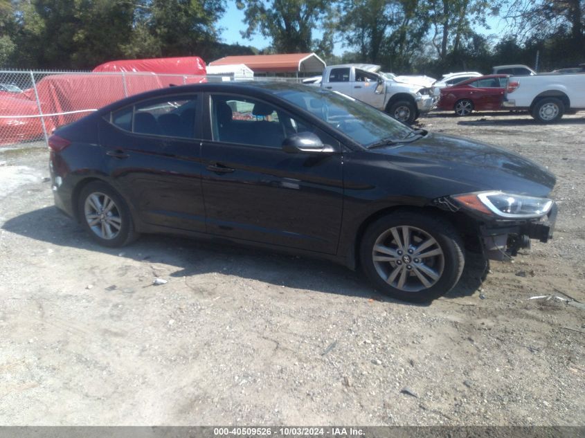 2017 Hyundai Elantra Value Edition VIN: KMHD84LF3HU273645 Lot: 40509526