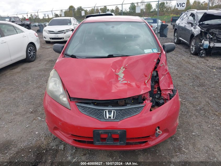 2010 Honda Fit VIN: JHMGE8G20AC040521 Lot: 40509527