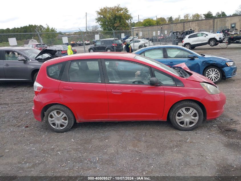 2010 Honda Fit VIN: JHMGE8G20AC040521 Lot: 40509527