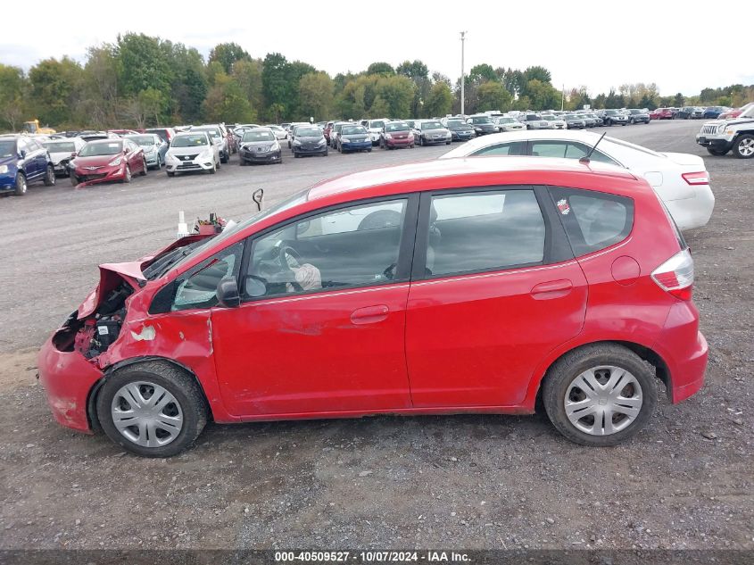 2010 Honda Fit VIN: JHMGE8G20AC040521 Lot: 40509527