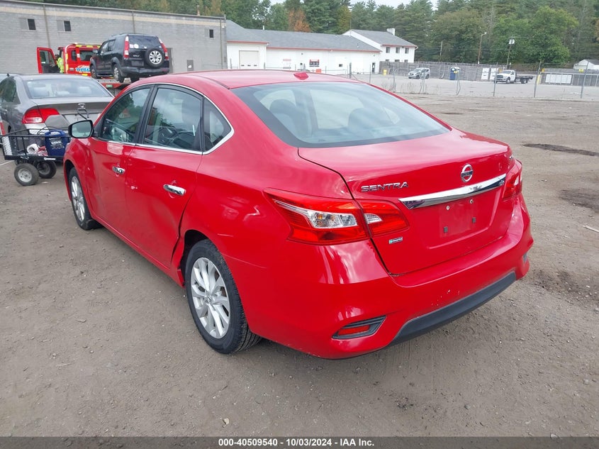 VIN 3N1AB7AP3JL632663 2018 NISSAN SENTRA SV