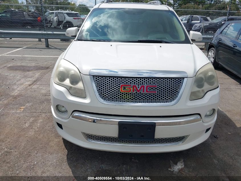 1GKKVTED8CJ219542 2012 GMC Acadia Denali