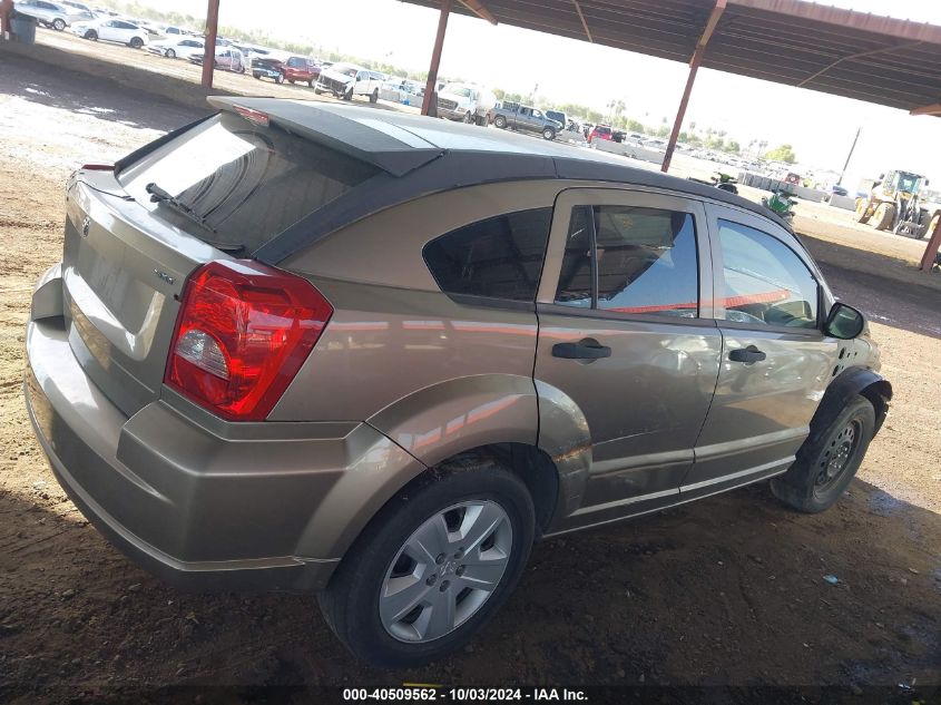 2007 Dodge Caliber Sxt VIN: 1B3HB48B17D219385 Lot: 40509562