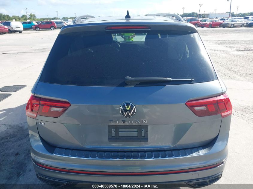 2023 Volkswagen Tiguan 2.0T Se R-Line Black VIN: 3VVCB7AX2PM056557 Lot: 40509570