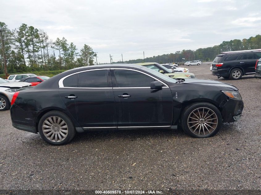 2013 Lincoln Mks VIN: 1LNHL9DK9DG604858 Lot: 40509578