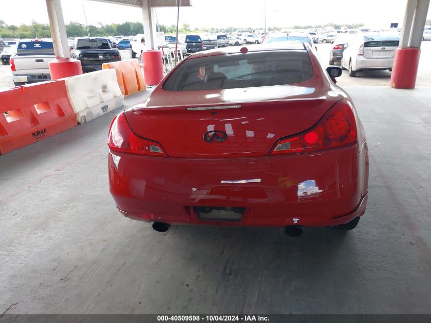 2011 Infiniti G37X VIN: JN1CV6EL6BM264116 Lot: 40509598