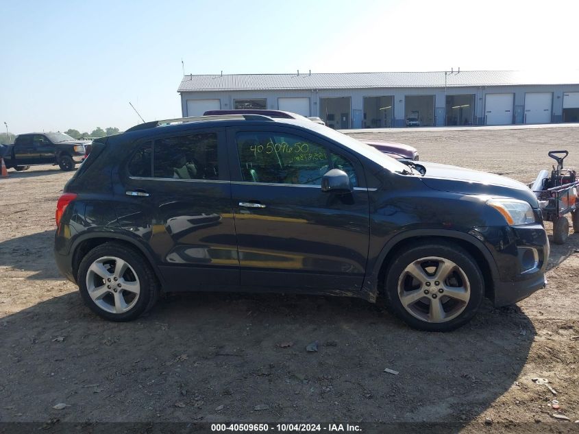 2015 Chevrolet Trax Ltz VIN: 3GNCJNSB8FL211780 Lot: 40509650