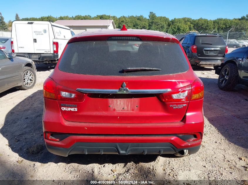 2019 Mitsubishi Outlander Sport 2.0 Es/2.0 Le/2.0 Sp VIN: JA4AP3AU8KU029044 Lot: 40509689