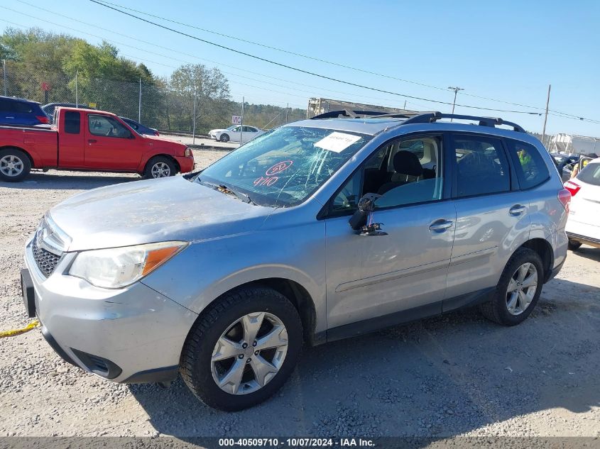 2014 Subaru Forester 2.5I Premium VIN: JF2SJAEC0EH542014 Lot: 40509710