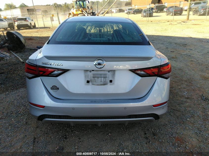 2020 Nissan Sentra S VIN: 3N1AB8BV8LY276896 Lot: 40509717