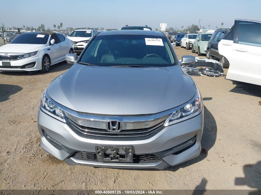 1HGCR2F8XGA169721 2016 Honda Accord Ex-L