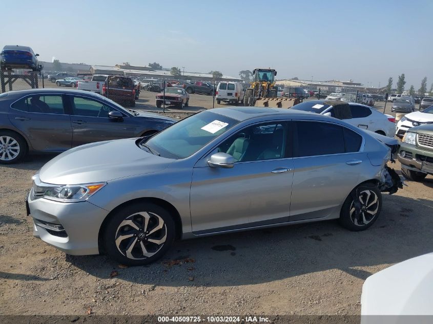 1HGCR2F8XGA169721 2016 Honda Accord Ex-L