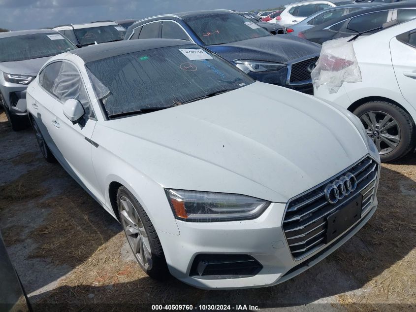 2018 Audi A5 2.0T Premium VIN: WAUANCF5XJA132234 Lot: 40509760