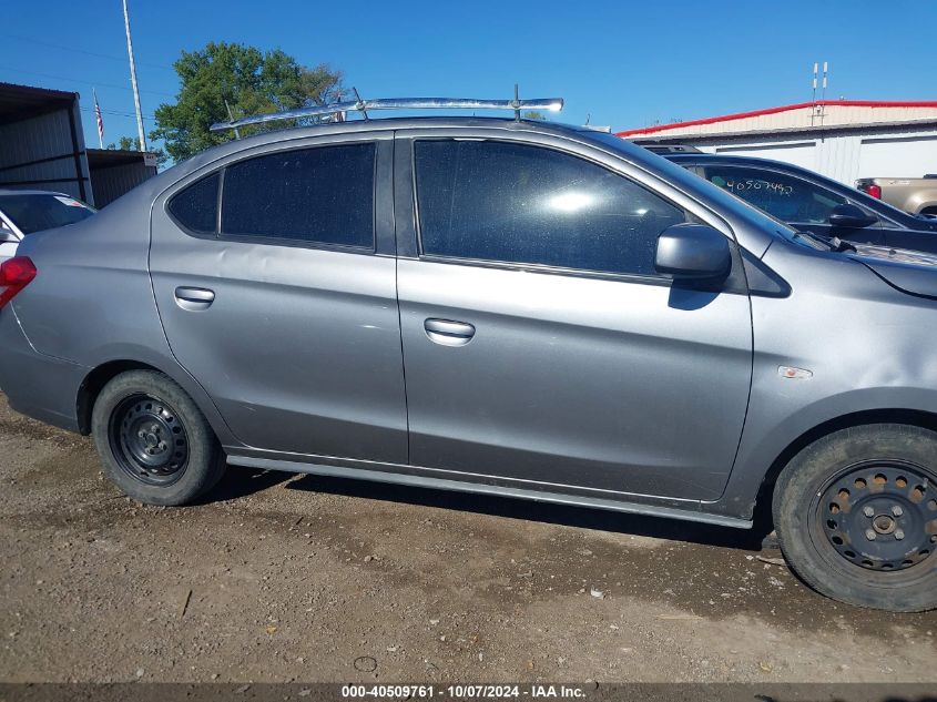 2019 Mitsubishi Mirage G4 Es/Rf VIN: ML32F3FJ9KHF12147 Lot: 40509761