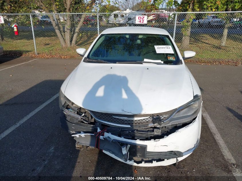 2015 Chrysler 200 Limited VIN: 1C3CCCAB8FN744872 Lot: 40509784