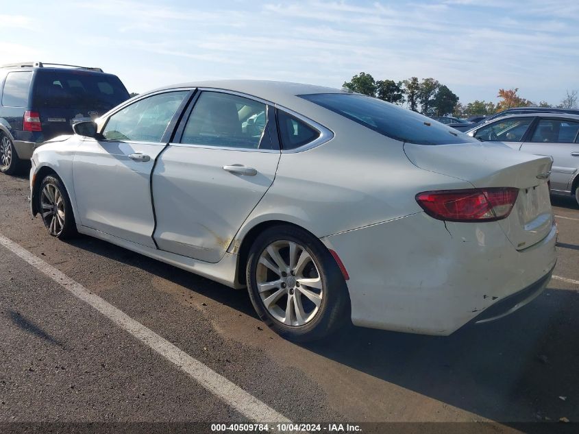 2015 Chrysler 200 Limited VIN: 1C3CCCAB8FN744872 Lot: 40509784