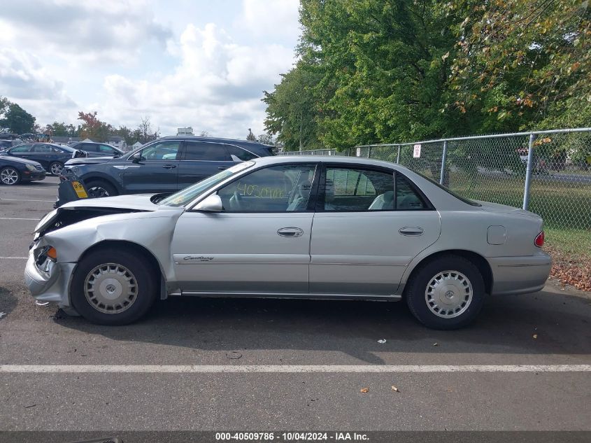 2002 Buick Century Custom VIN: 2G4WS52J621161849 Lot: 40509786