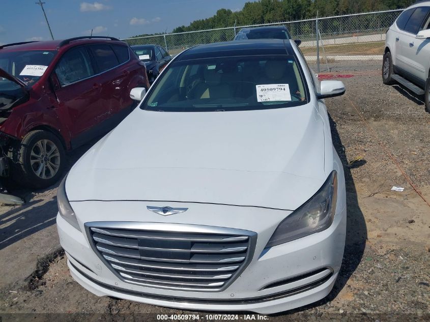 2015 Hyundai Genesis 3.8 VIN: KMHGN4JE7FU104516 Lot: 40509794