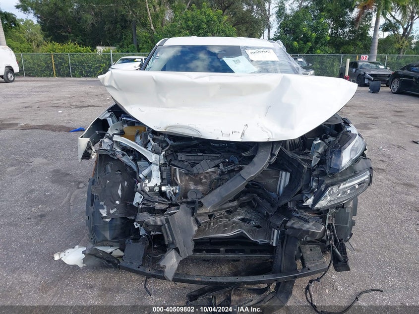 VIN JN8AT3BA1MW011647 2021 NISSAN ROGUE SV FWD