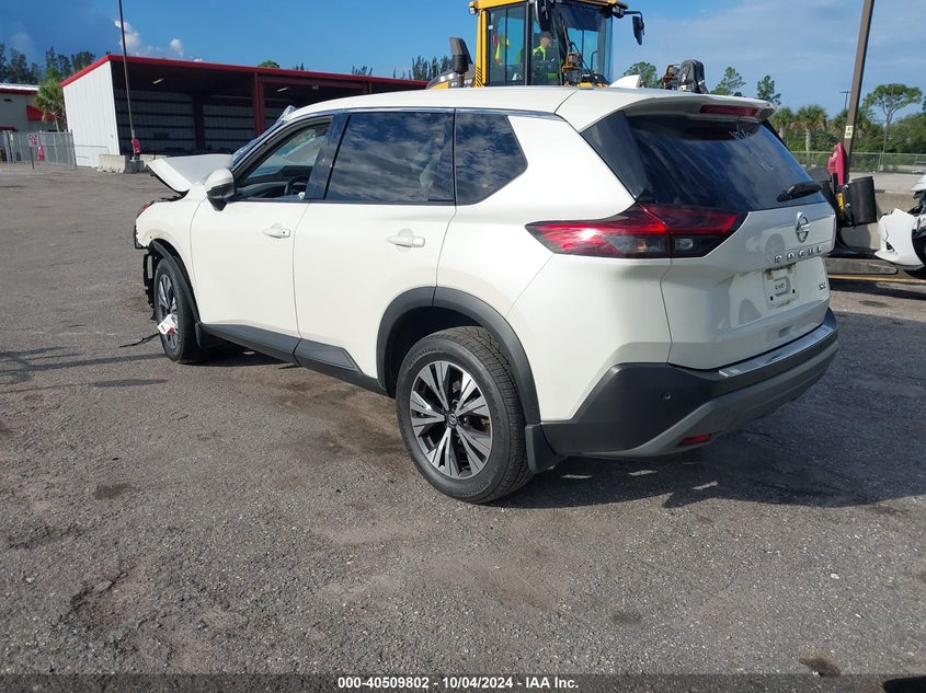 VIN JN8AT3BA1MW011647 2021 NISSAN ROGUE SV FWD