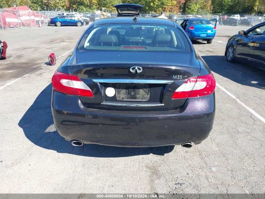 2013 Infiniti M37X VIN: JN1BY1AR8DM601114 Lot: 40509804