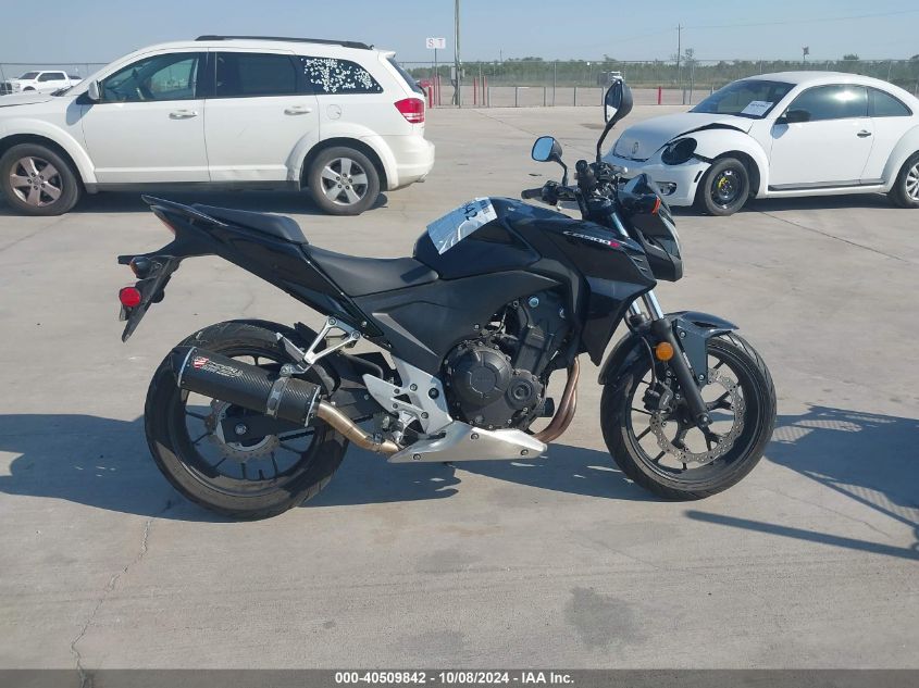 2014 Honda Cb500 F VIN: MLHPC4563E5100207 Lot: 40509842