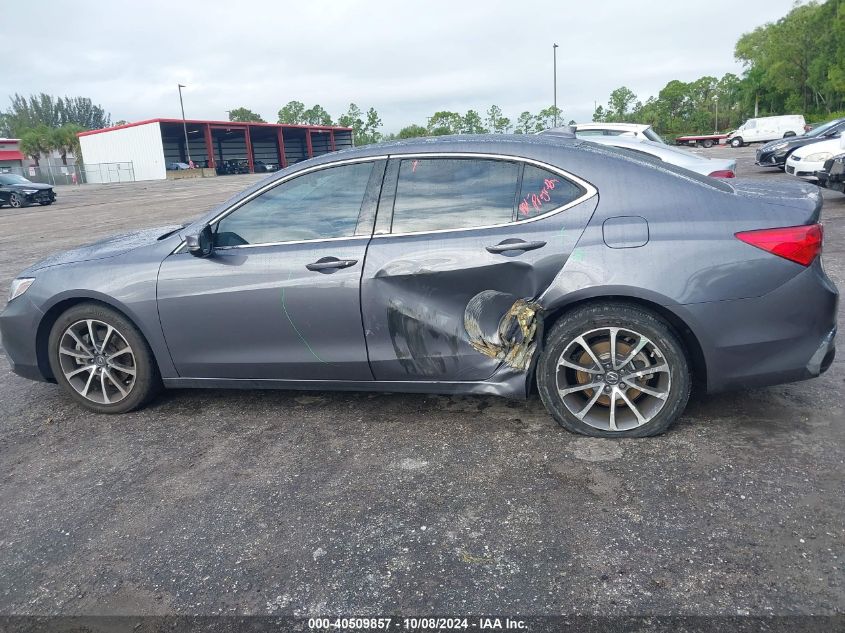 2018 Acura Tlx VIN: 19UUB2F31JA001986 Lot: 40509857