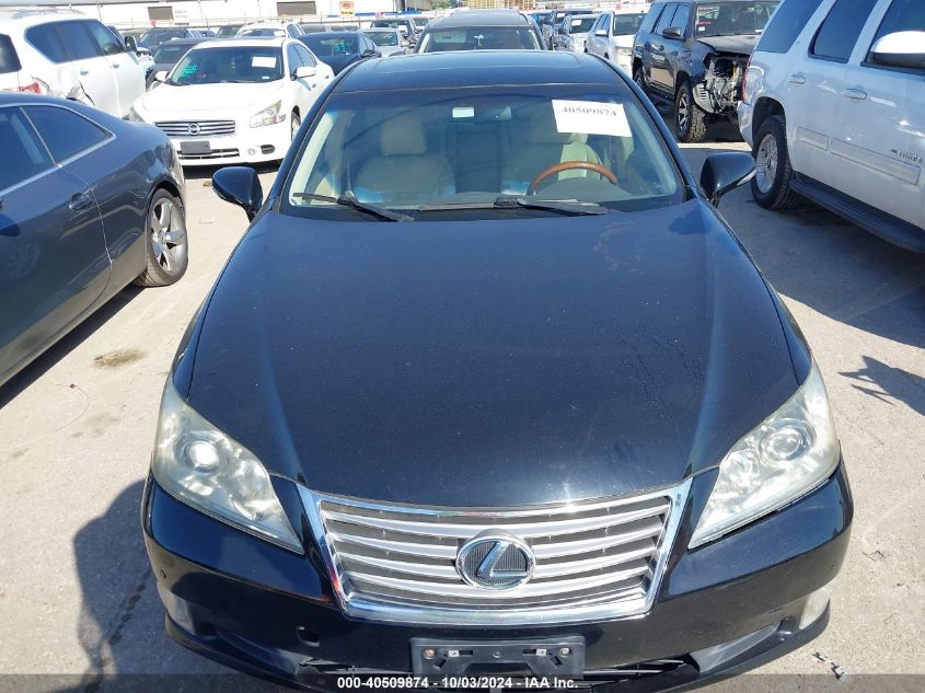 2012 Lexus Es 350 VIN: JTHBK1EG9C2478531 Lot: 40509874