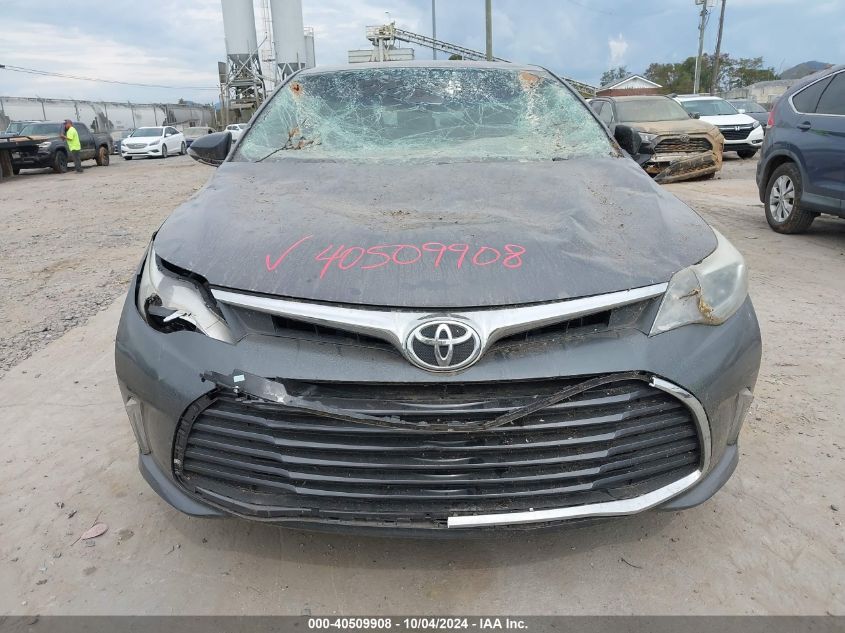 2016 Toyota Avalon Xle VIN: 4T1BK1EB9GU206645 Lot: 40509908