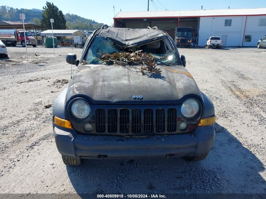 1J4GL48K86W251965 2006 Jeep Liberty Sport