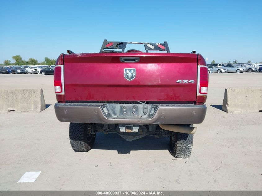 2018 Ram 2500 Longhorn 4X4 6'4 Box VIN: 3C6UR5GL1JG382130 Lot: 40509937