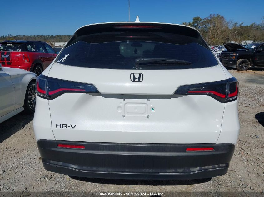 2023 Honda Hr-V Awd Lx VIN: 3CZRZ2H31PM740259 Lot: 40509942