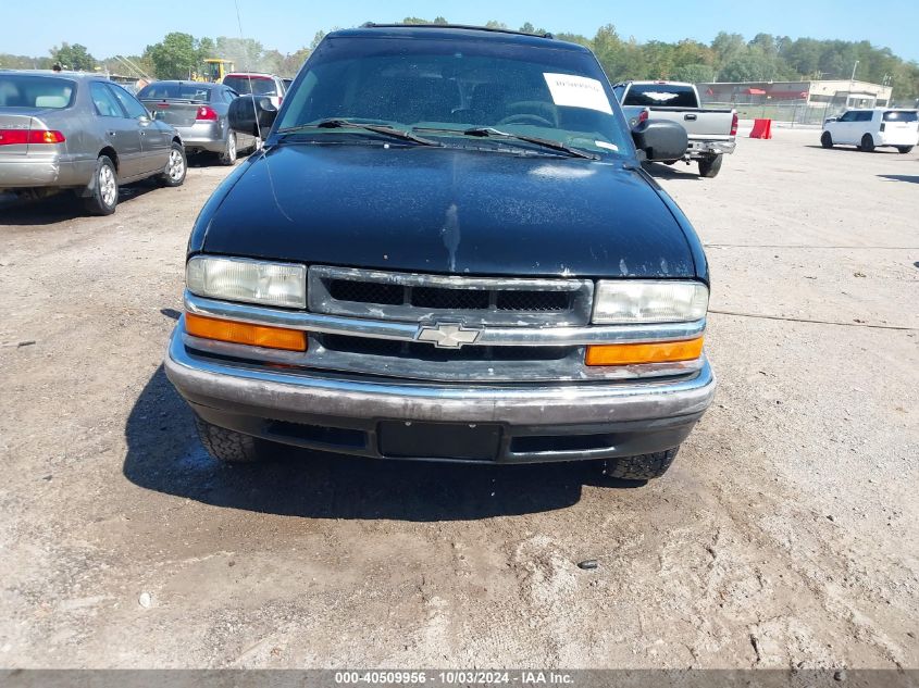 2001 Chevrolet Blazer Ls VIN: 1GNCS18W21K184585 Lot: 40509956