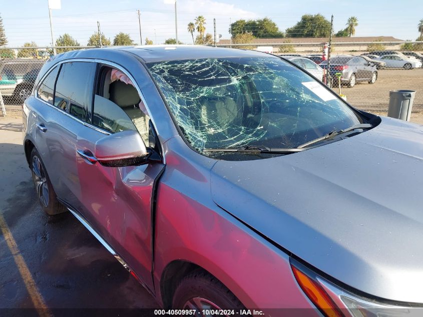 2019 Acura Mdx Tech Pkg VIN: 5J8YD4H54KL023332 Lot: 40509957