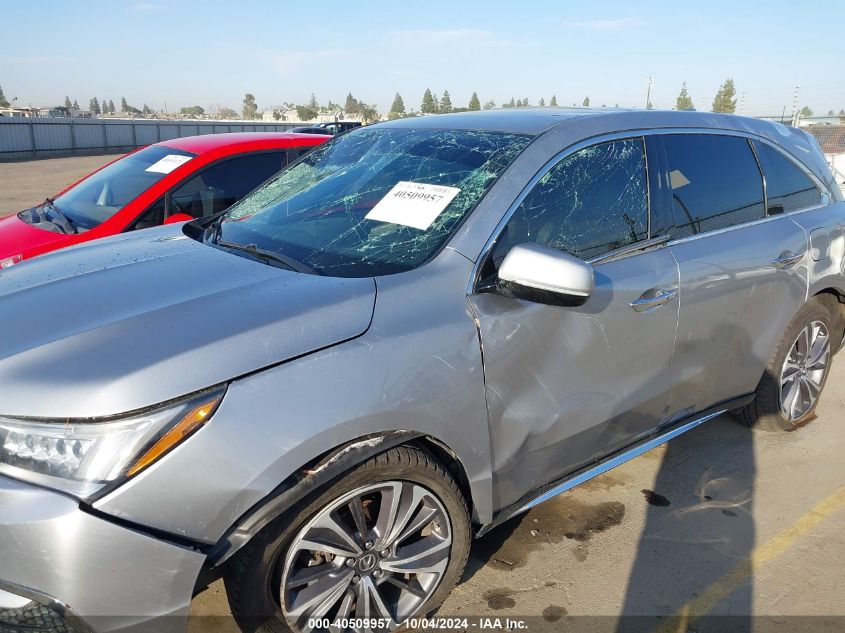 2019 Acura Mdx Tech Pkg VIN: 5J8YD4H54KL023332 Lot: 40509957