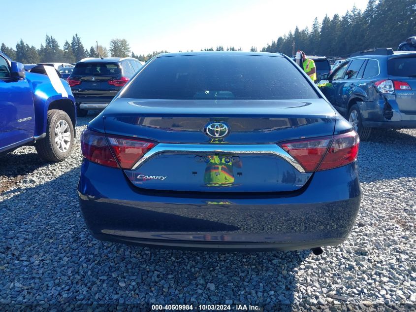 2016 Toyota Camry Le VIN: 4T4BF1FK0GR550602 Lot: 40509984