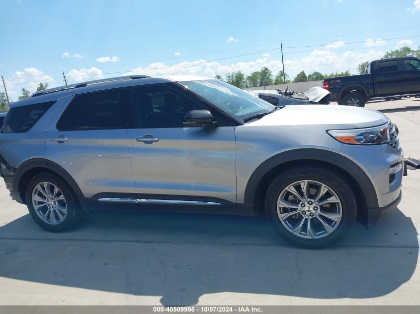 2021 Ford Explorer Limited VIN: 1FMSK7FH2MGA88163 Lot: 40509995