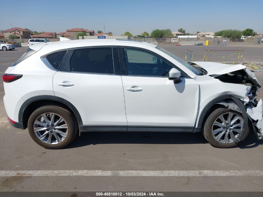 2021 Mazda Cx-5 Grand Touring VIN: JM3KFBDM6M1457130 Lot: 40510012