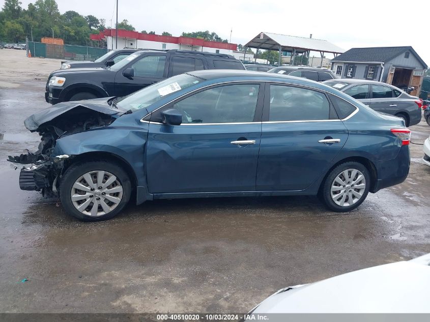 3N1AB7AP9FY362817 2015 Nissan Sentra Sv