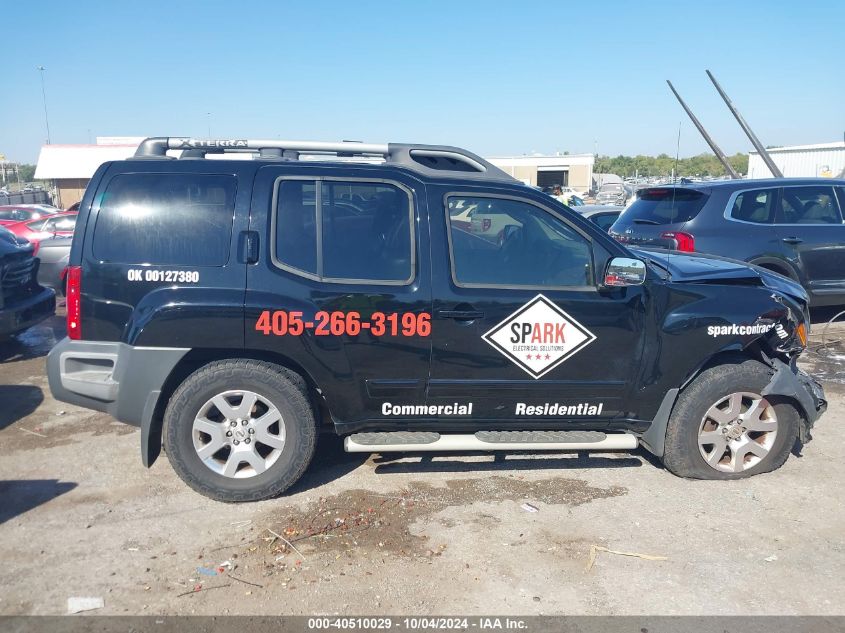 5N1AN0NW7AC521750 2010 Nissan Xterra Se