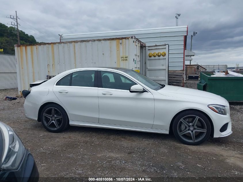 55SWF4KBXFU019260 2015 Mercedes-Benz C 300 4Matic/Luxury 4Matic/Sport 4Matic