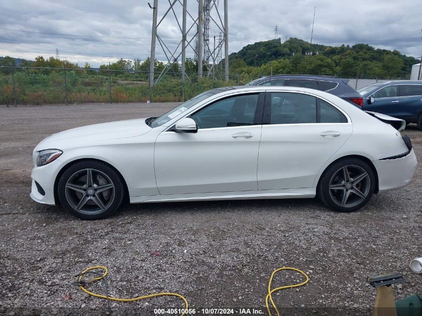 55SWF4KBXFU019260 2015 Mercedes-Benz C 300 4Matic/Luxury 4Matic/Sport 4Matic