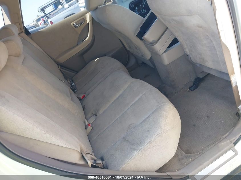 JN8AZ08TX7W518637 2007 Nissan Murano S