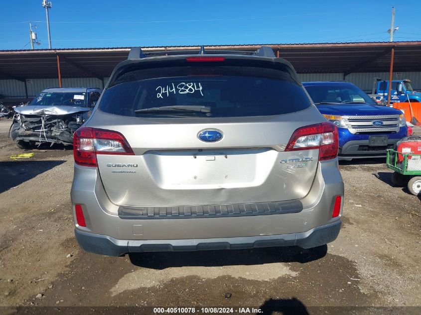 4S4BSAKC2H3244884 2017 Subaru Outback 2.5I Limited