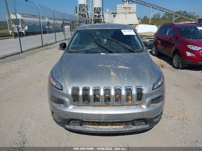 2015 Jeep Cherokee Sport VIN: 1C4PJMAB6FW514105 Lot: 40510099