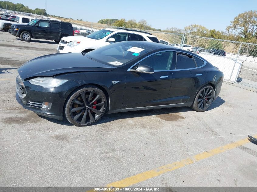 2014 Tesla Model S VIN: 5YJSA1H26EFP64087 Lot: 40510139