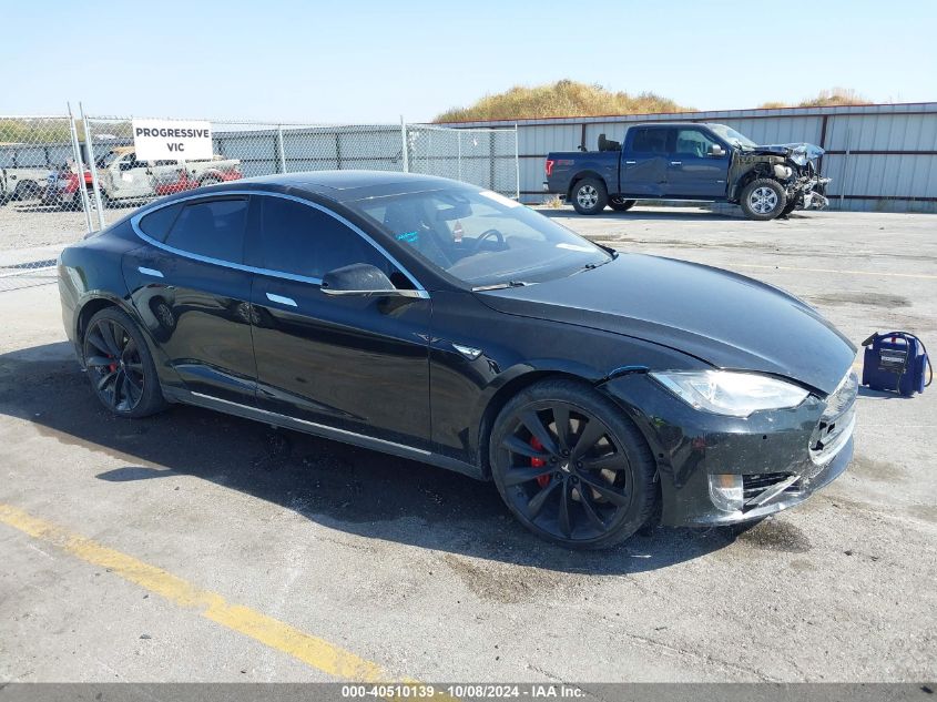 VIN 5YJSA1H26EFP64087 2014 Tesla Model S, P85D no.1