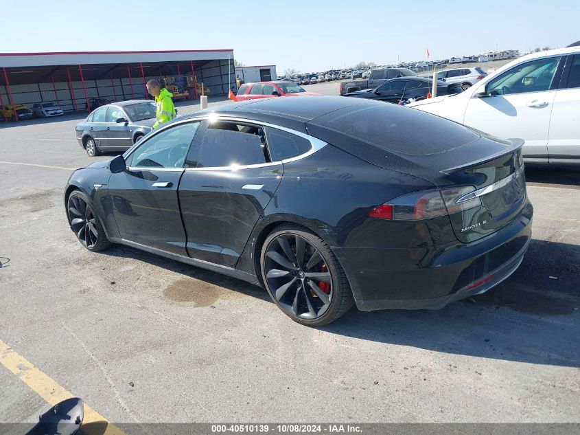 VIN 5YJSA1H26EFP64087 2014 Tesla Model S, P85D no.3