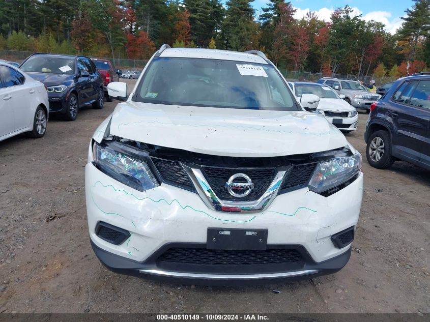 KNMAT2MV4FP582603 2015 Nissan Rogue Sv